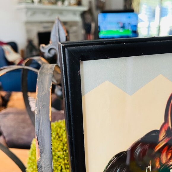 VTG Framed horse picture - Picture 8 of 10